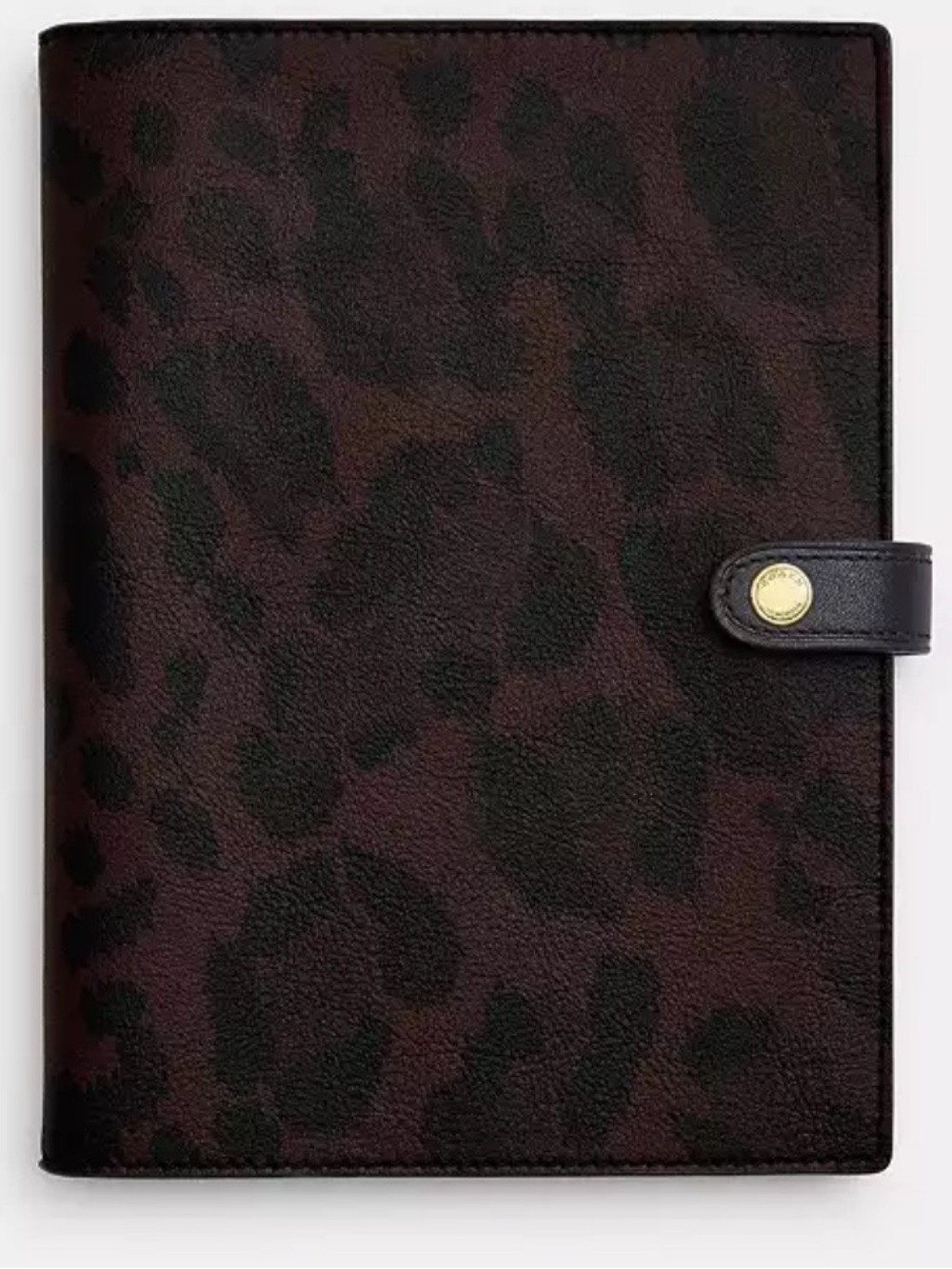 🐆📙🐆 COACH NOTEBOOK WITH LEOPARD PRINT 🐆📙🐆 NWT 🐆📙🐆